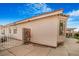Backyard featuring a fenced in area and well maintained concrete patio at 1066 Vanlier Ln, Henderson, NV 89015