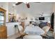 Open floor plan featuring the kitchen, dining, and living room areas at 1066 Vanlier Ln, Henderson, NV 89015