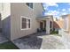 Backyard with covered patio, perfect for outdoor entertaining and enjoying the beautiful weather at 10830 Space Odyssey Ave, Las Vegas, NV 89129
