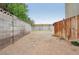 View of the backyard and privacy fencing at 1200 I Ave, Boulder City, NV 89005