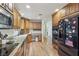 Well-equipped kitchen with stainless steel appliances, granite countertops, and ample cabinetry at 1200 I Ave, Boulder City, NV 89005