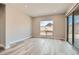 Bonus room with wood flooring and views of the outdoor space at 138 Crimson Cactus Ave, Henderson, NV 89011