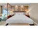 Well-appointed bedroom boasting a luxurious bed, seating, and elegant furnishings at 145 E Harmon Ave # 2411, Las Vegas, NV 89109