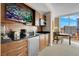 Gourmet kitchenette featuring modern appliances and sleek countertops at 145 E Harmon Ave # 2411, Las Vegas, NV 89109