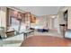 Cozy living room featuring a sofa, kitchenette, and sleeping area at 145 E Harmon Ave # 2411, Las Vegas, NV 89109
