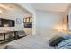 Serene bedroom with natural light, stylish decor, and plush bedding for restful nights at 1645 Chestnut St, Henderson, NV 89011
