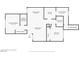 Floor plan highlighting primary bedroom, kitchen, living room, and more at 1800 Edmond St # 226, Las Vegas, NV 89146