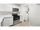 Kitchen with stainless steel appliances and ample counter space at 1800 Edmond St # 226, Las Vegas, NV 89146