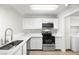 Modern kitchen boasts stainless steel appliances, ample cabinet space, and a convenient layout for cooking at 1800 Edmond St # 226, Las Vegas, NV 89146
