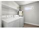 Bright laundry room with washer and dryer at 1800 Edmond St # 226, Las Vegas, NV 89146