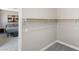 Empty closet space with shelving and rack in bedroom at 191 Reed Ln, Henderson, NV 89074