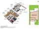 Detailed floorplan showcases the layout of this well-designed home, offering spacious living areas at 191 Reed Ln, Henderson, NV 89074