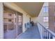 Relax on this balcony featuring a seating area and views of the surrounding area at 205 E Harmon Ave # 306, Las Vegas, NV 89169