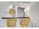 Breakfast bar features barstool seating and storage at 205 E Harmon Ave # 306, Las Vegas, NV 89169