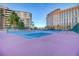 Community tennis courts providing residents a place to play at 205 E Harmon Ave # 306, Las Vegas, NV 89169