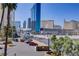 The city skyline is on display from the property, including the High Roller at 205 E Harmon Ave # 306, Las Vegas, NV 89169