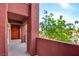 Balcony overlooking a lush green space at 23 E Agate Ave # 207, Las Vegas, NV 89123