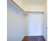 Walk in closet with hanging storage and shelving at 23 E Agate Ave # 207, Las Vegas, NV 89123