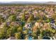 Spacious neighborhood with tree-lined streets, surrounded by lush greenery, and homes with large yards at 2316 Prometheus Ct, Henderson, NV 89074