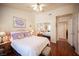 Spacious bedroom featuring hardwood floors and a large closet at 2737 Tumble Brook Dr, Las Vegas, NV 89134