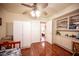 Bright office space with custom built-ins and hardwood floors at 2737 Tumble Brook Dr, Las Vegas, NV 89134