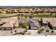 Stunning home situated on the golf course with lush green landscaping and mature shade trees at 3016 High Range Dr, Las Vegas, NV 89134