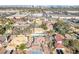 Aerial view of a residential property in a suburban neighborhood near the Las Vegas strip at 3382 Montessouri, Las Vegas, NV 89117