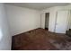 Carpeted bedroom features a closet for storage, offering a blank canvas at 3429 Back Country Dr, North Las Vegas, NV 89031