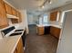 Well-equipped kitchen boasting modern appliances, wood cabinetry, and a functional layout at 3429 Back Country Dr, North Las Vegas, NV 89031