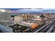 Breathtaking aerial view highlights the vibrant city skyline and the surrounding desert landscape at 4471 Dean Martin Dr # 4308, Las Vegas, NV 89103