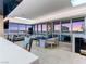 Open-concept living space with dining area and bar, featuring floor-to-ceiling windows at 4471 Dean Martin Dr # 4308, Las Vegas, NV 89103