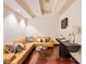 Inviting living room features a plush sectional sofa, modern decor, and hardwood floors at 4471 Dean Martin Dr # 4308, Las Vegas, NV 89103