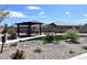 Community park with lush landscaping and covered seating at 5060 Serene Skies St, Las Vegas, NV 89130