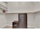 Walk-in closet with built-in shelving and multiple safes at 6781 Alpine Brooks Ave, Las Vegas, NV 89130
