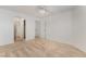 Spacious bedroom featuring carpeted floors and neutral colors at 6857 Tamarus St # 202, Las Vegas, NV 89119