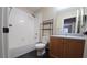 Cozy bathroom with shower-tub combo, vanity with sink, and chrome fixtures at 7417 Red Eagle St, Las Vegas, NV 89131