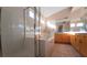 Bright bathroom with dual vanities, soaking tub and a glass-enclosed shower at 7417 Red Eagle St, Las Vegas, NV 89131