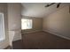 Bedroom featuring neutral walls, a ceiling fan, and carpeted floors at 7417 Red Eagle St, Las Vegas, NV 89131