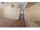 View of open floorplan showing tile and carpet flooring connecting spaces at 7417 Red Eagle St, Las Vegas, NV 89131