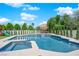 Beautiful pool and spa surrounded by lush landscaping, perfect for relaxation and entertainment at 8000 Clock Tower Ct Ct, Las Vegas, NV 89117