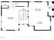 Detailed floorplan featuring a kitchen, dining area, living room, hall, balcony, and bathroom, and functional layout at 9535 Leaping Lizard St, Las Vegas, NV 89178