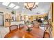 Dining area open to kitchen and living room at 10920 Black Ledge Ave, Las Vegas, NV 89134