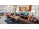 Cozy living room featuring stylish furniture, artwork and décor at 10921 Grand Haven Ave, Las Vegas, NV 89134