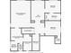 Detailed floor plan showcasing the layout of the second floor, including bedrooms and primary suite at 1131 Sax Fifth Ave, Henderson, NV 89052
