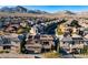 Picturesque community view with homes nestled against a backdrop of scenic mountains at 12249 Catanzaro Ave, Las Vegas, NV 89138