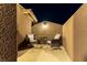 Cozy patio with two chairs and small table perfect for outdoor relaxation at 12249 Catanzaro Ave, Las Vegas, NV 89138