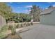 Backyard with desert landscaping at 1225 S 15Th St, Las Vegas, NV 89104