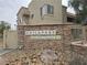 Attractive brick sign at Avila Park Condominiums located at 1800-1860 N Decatur Blvd, Las Vegas at 1858 N Decatur Blvd # 204, Las Vegas, NV 89108