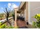Charming front porch featuring tiled flooring and comfortable seating area at 2037 Summer Blossom Ct # 101, Las Vegas, NV 89134