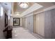 Stylish elevator lobby with marble flooring, decorative lighting, and convenient elevator access at 222 Karen Ave # 2401, Las Vegas, NV 89109